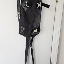 Black Sling Backpack 