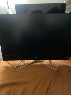 HP All-in-One Desktop Computer (AMD Radeon) - Black