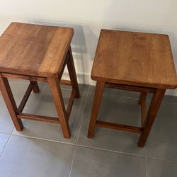 Wood Stools
