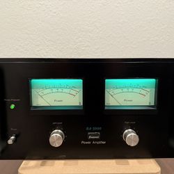 SANSUI BA-5000 Stereo Power Amplifier 300 Watts/Channel 
