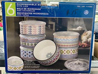 Signature microwavable bowls 12-pc