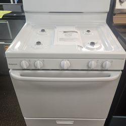 30 in. 4.8 cu.ft Freestanding Gas Range in White