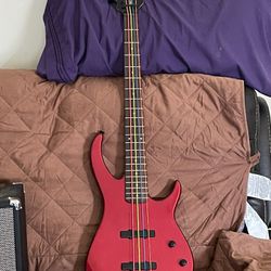 Peavey 5 String Bass with Donner Amp