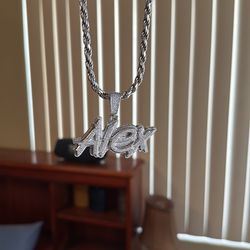 Custom Moissanite Chain Combo