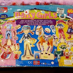 Daisy Girls Wooden Magnetic  Play Set 