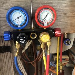 R134YF Freon Gauges / New