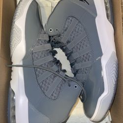 New Gray Jordans Size 9.5