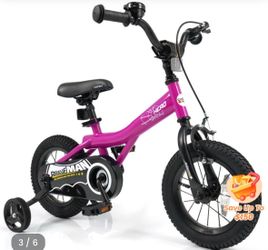 Kids Bike with Removable Training Wheels