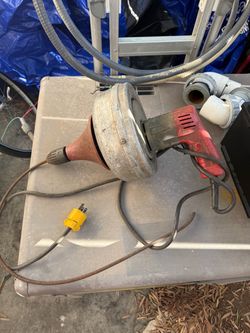 Milwaukee Electric Drain Snake Auger
