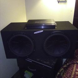 Sub And Amp Combo 