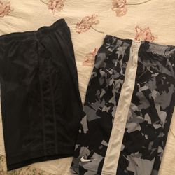 2 Nike Basketball Shorts