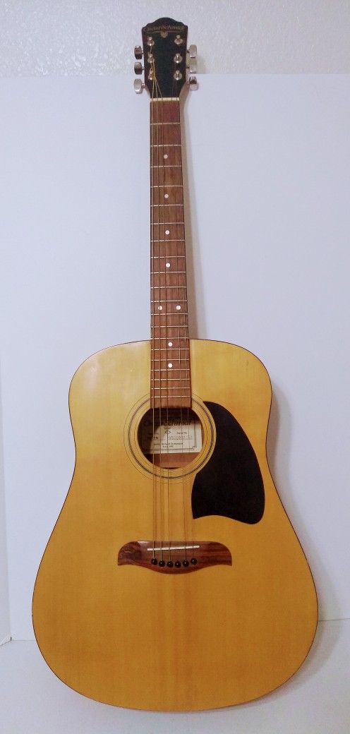 Oscar Schmidt Vintage OG2N Natural Dreadnought Acoustic Guitar
