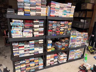 VHS tapes