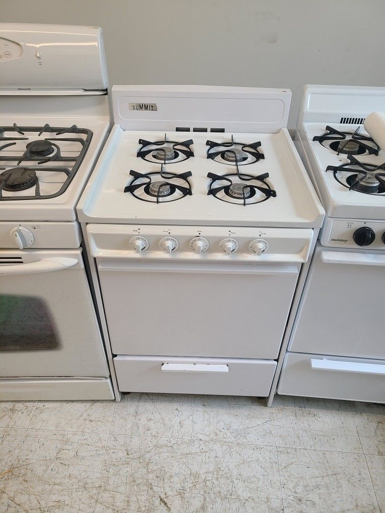 summit Gas Stove Used Good Conditions 90days Warranty
