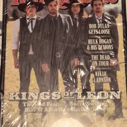 Kings Of Leon Framed Rolling Stones Magazine Cover
