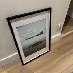 Canvas Porsche Frame
