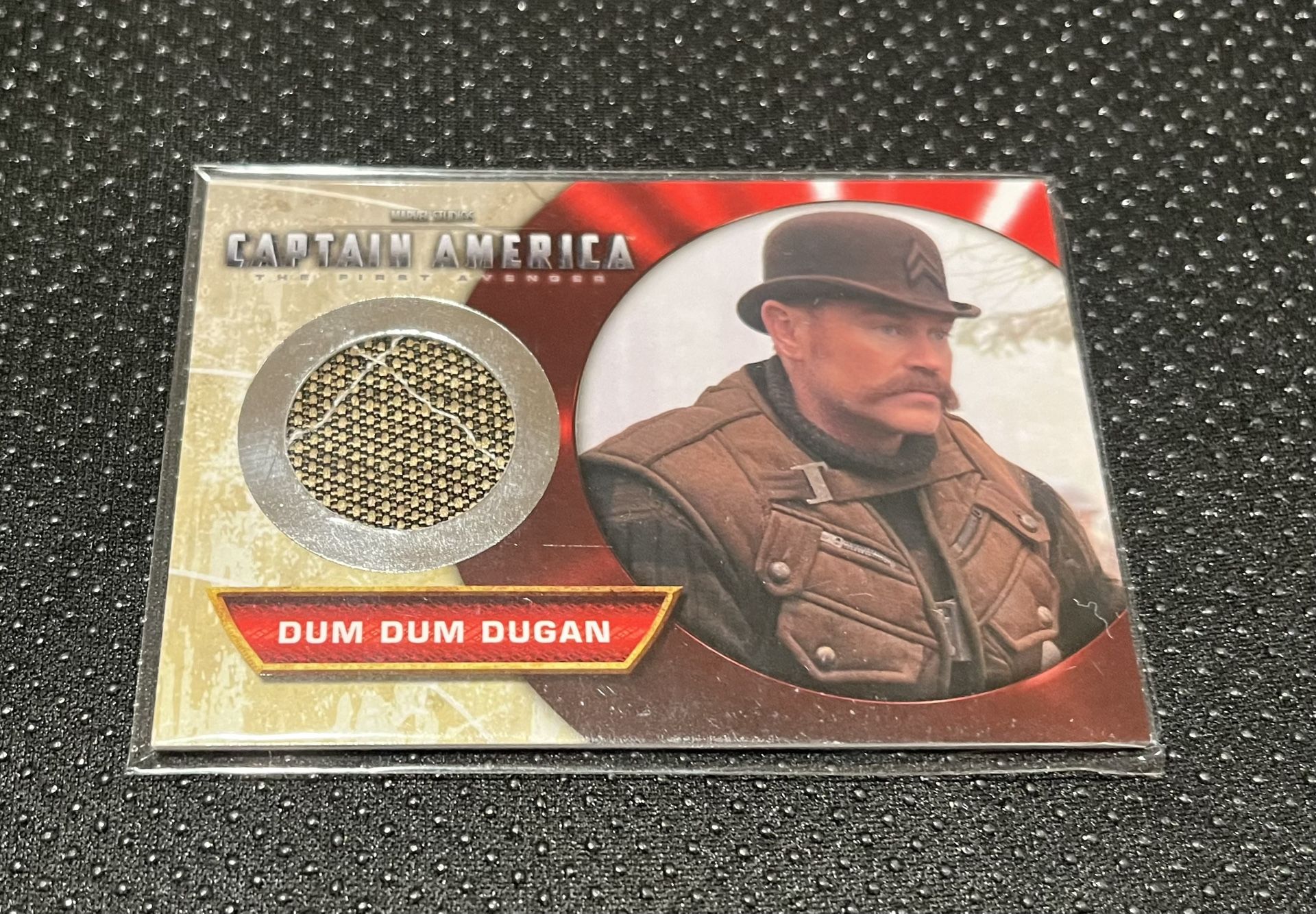2011 Upper Deck Captain America The First Avenger M-9 Dum Dum Dugan Costume Card