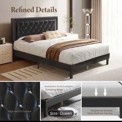 Queen bed frame