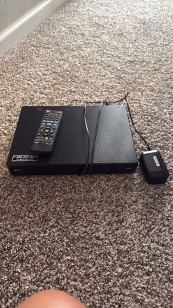 LG DVD player with remote
