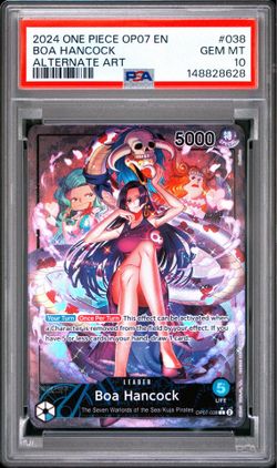 One Piece Boa Leader PSA 10