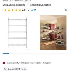 Metal Shelf Unit 