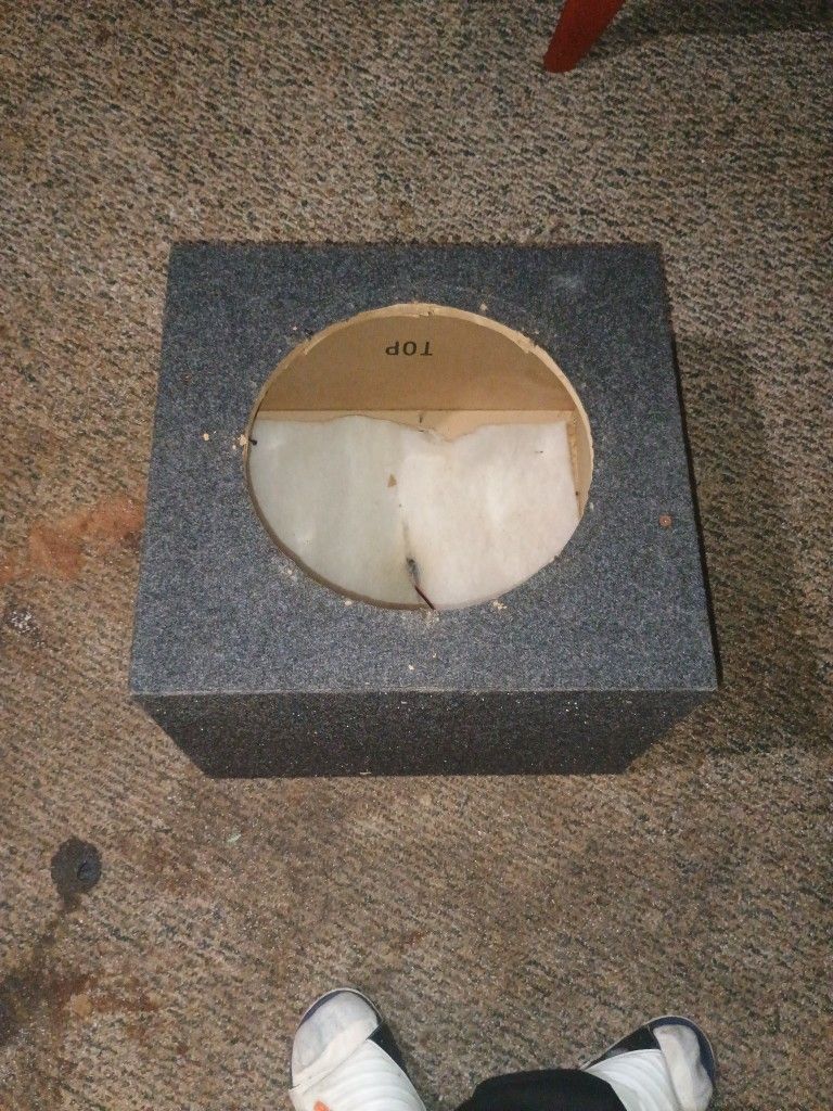 12 Inch Subwoofer Carpeted Box