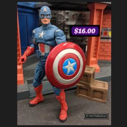 Marvel Legends Avengers Movie Captain America Action Figure 