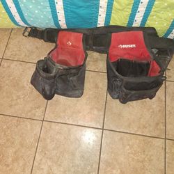 HUSKY CONSTRUCTION (CARPENTER) BAG.  MY SON DON'T NEED IT ANY MORE.  $30 FIRM PRICE