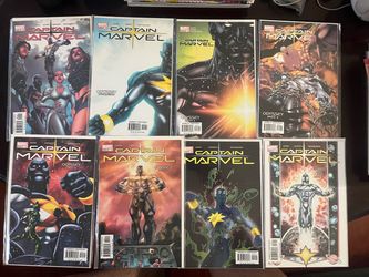 Captain Marvel Comic book lot