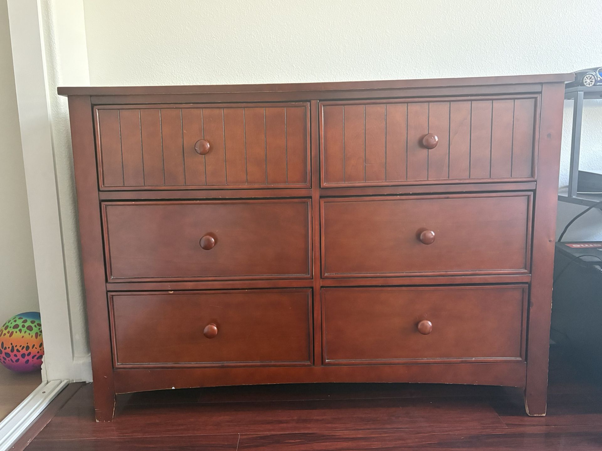 6 drawer dresser with mirror