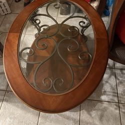 Small table center glass table