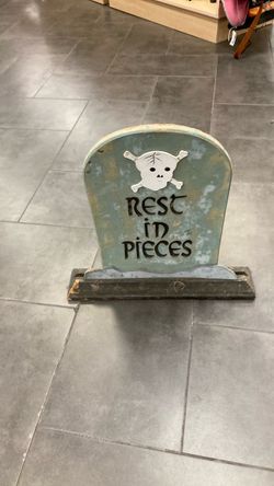 Halloween Tombstone Yard Decoration
