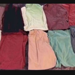 Mens Shirts Lot Size Lrg 