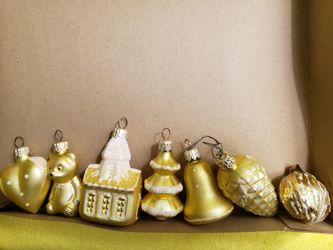 Vintage Glass Christmas Ornaments