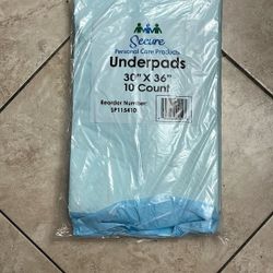 10 Pcs 36 X 30 Puppy Pads 