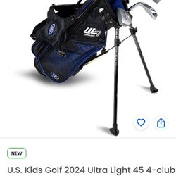 Youth Kids Golf Clubs And Bag Golf Set