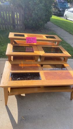 Living room table set