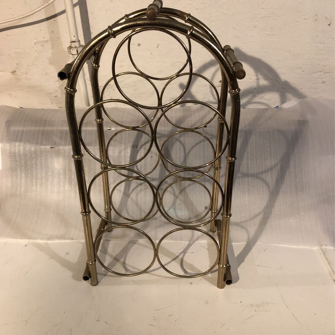Brass Wine Rack