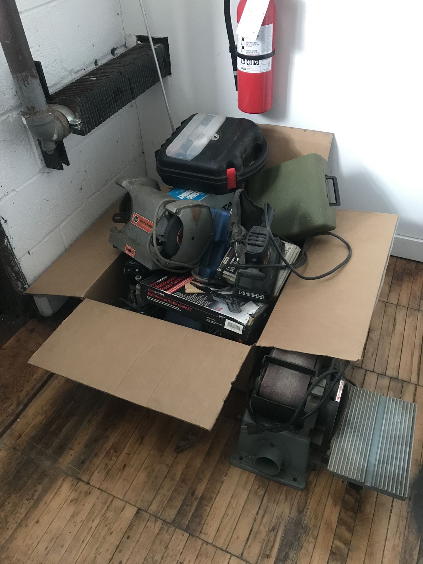 An Assortment Of Electric Tools 