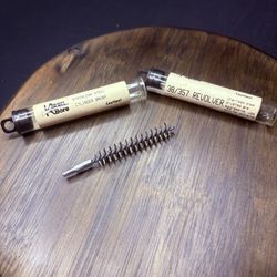 (2 PACK) KleenBore 38/357 Revolver Cylinder Stainless Steel Brushes
