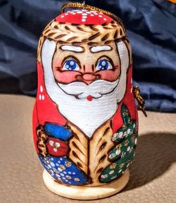 Russian Santa Ornaments