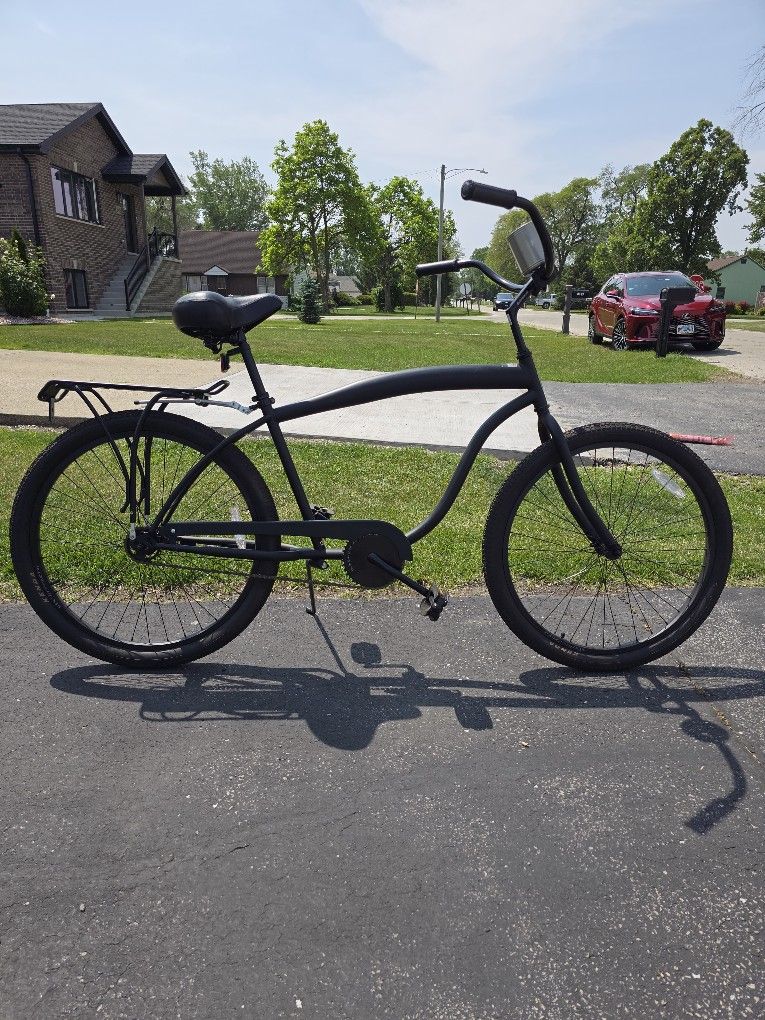 Sixthreezero 26 Inch Single Speed Men's Beach Cruiser Bicycle