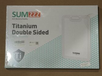 Titanium & PP Cutting Board – Double-Sided 15.1” × 10.2”