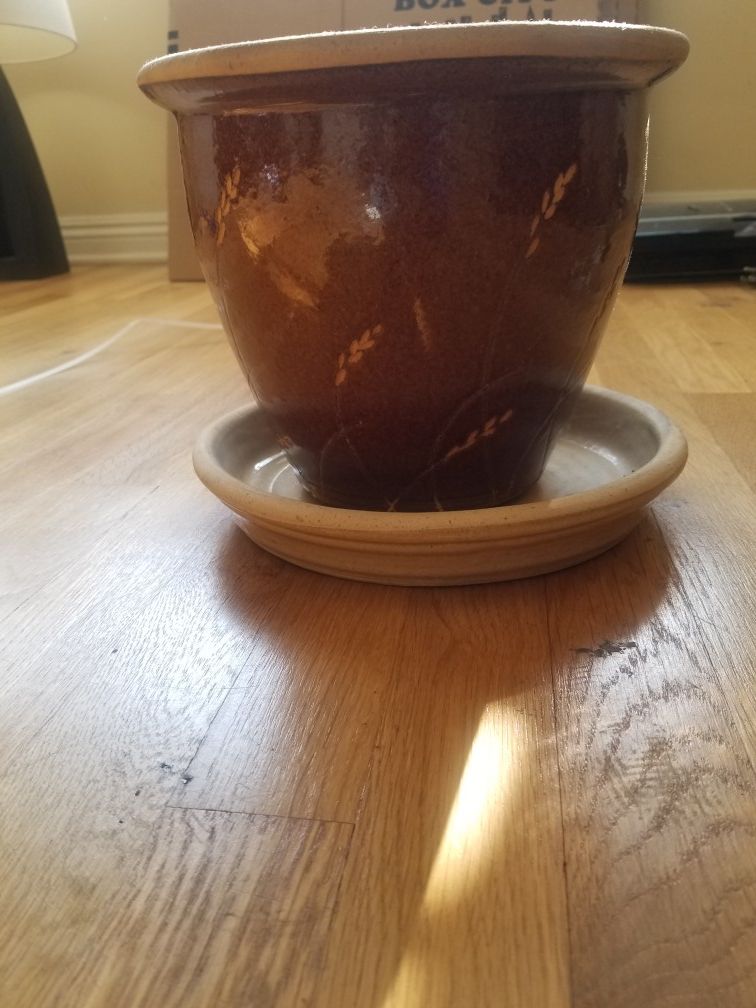 Ceramic Used flower pot
