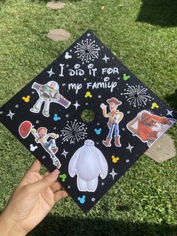 Customized Disney Graduation Cap Topper