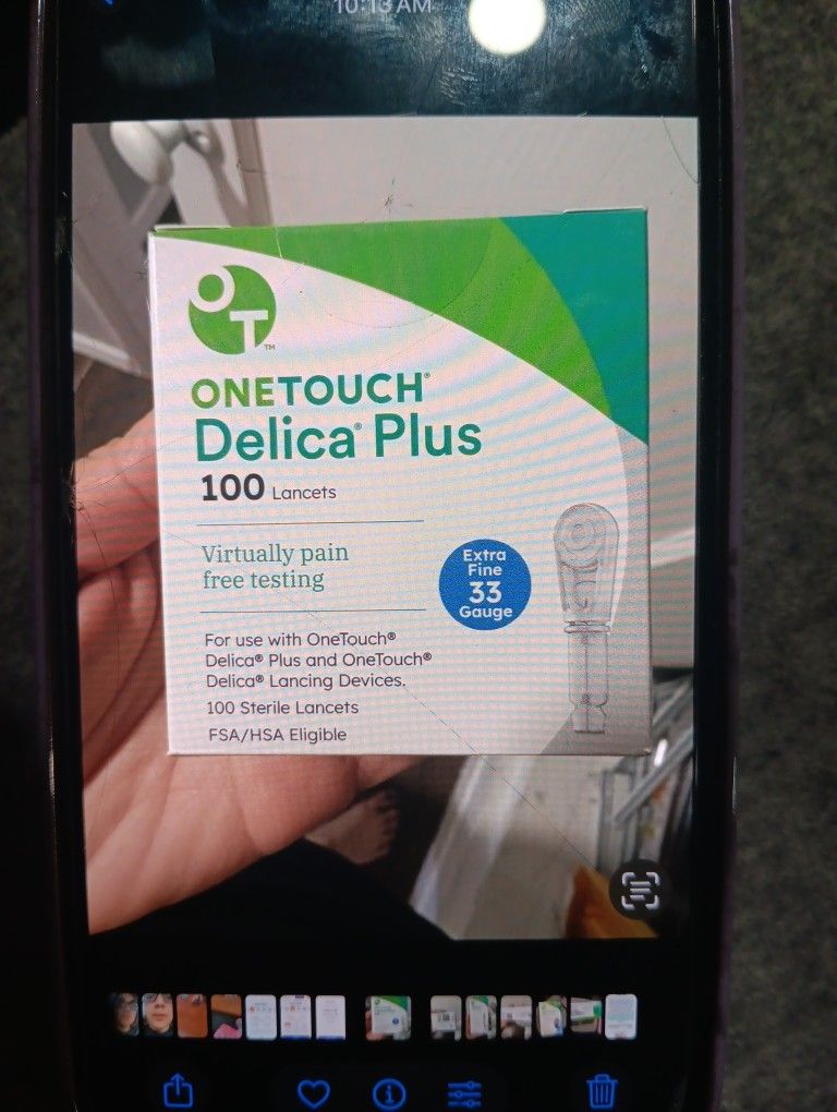 One Touch Lancet 100 Count
