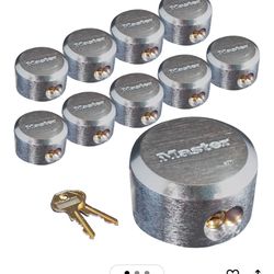 Master Lock Puck Lock 6271KA Keyed Alike