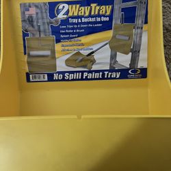 Paint 2 Way Tray- No Spill Paint Tray