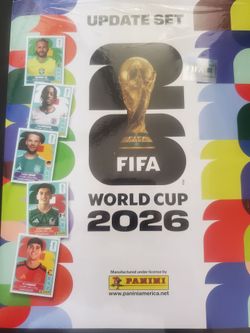 Panini world cup. NEW UPDATE SET