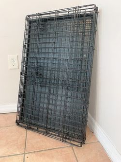 Dog Cage With Tray